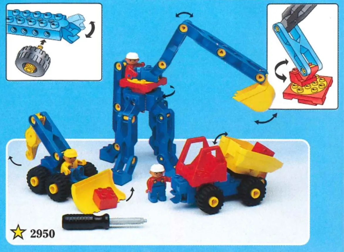 LEGO 2950-1 Construction Site