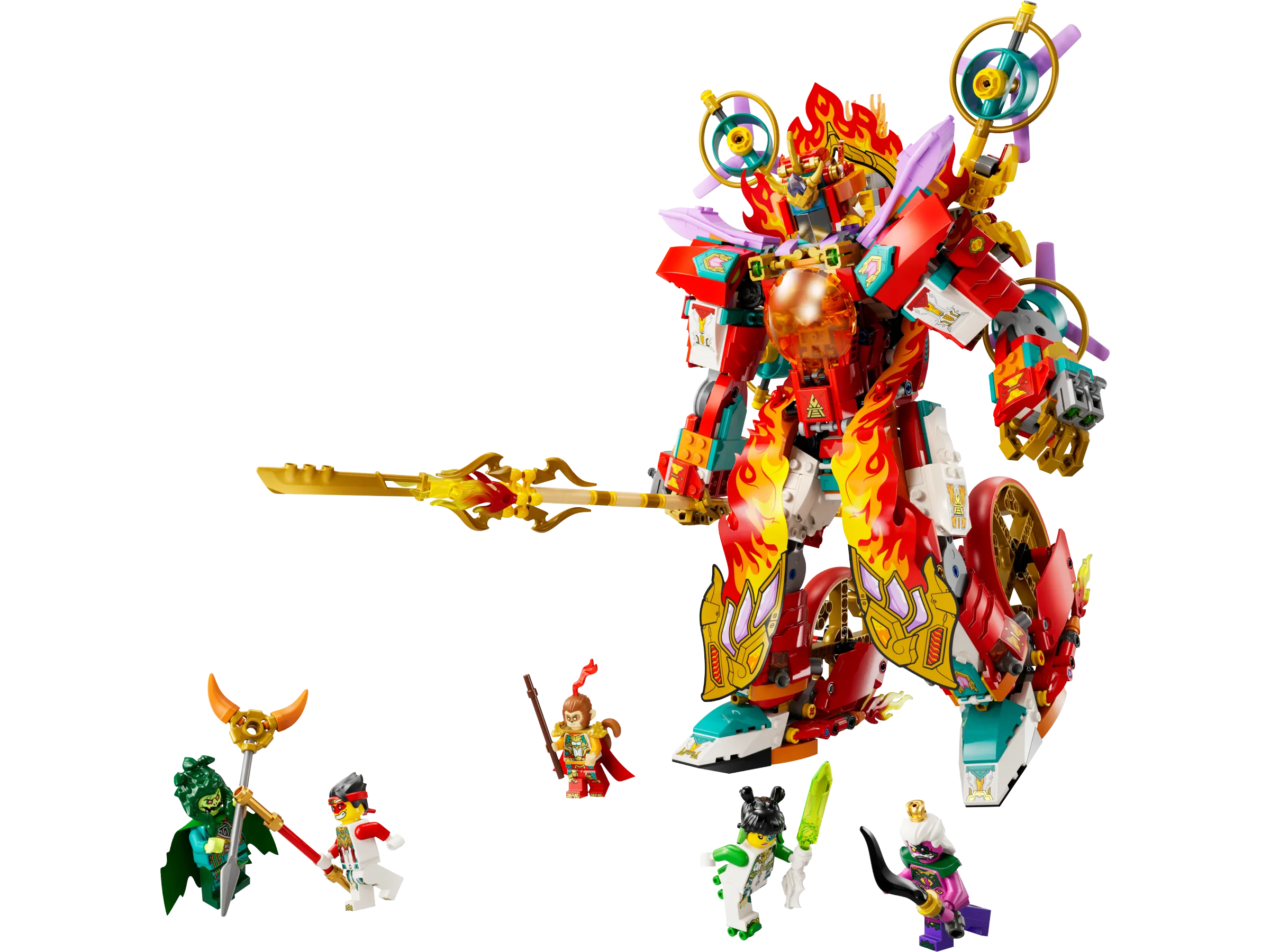 LEGO 80057-1 Nezha's Ring of Fire Mech