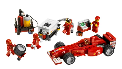 LEGO 8673-1 Ferrari F1 Fuel Stop