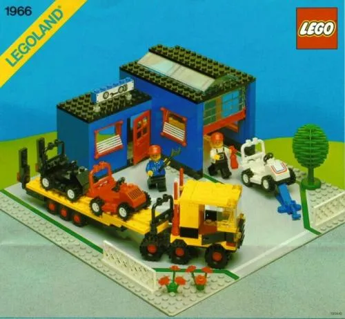LEGO 1966-1 Car Repair Shop
