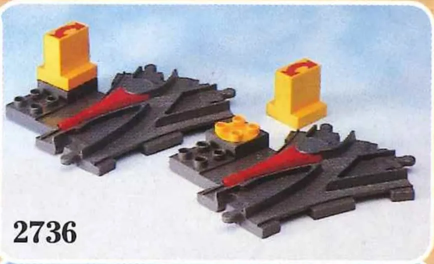 LEGO 2736-1 Points (Switching Tracks)