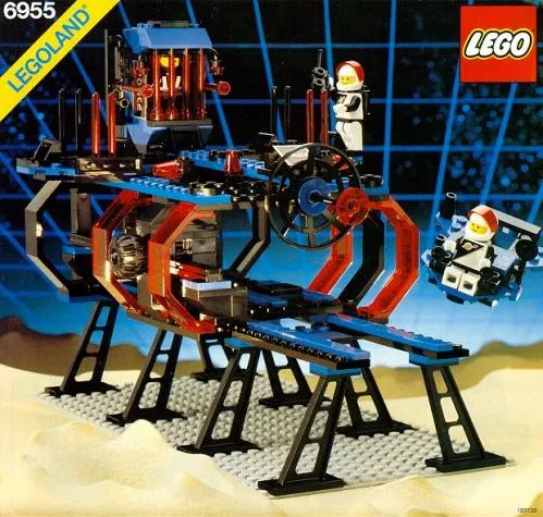 LEGO 6955-1 Space Lock-Up Isolation Base