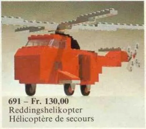 LEGO 691-1 Rescue Helicopter