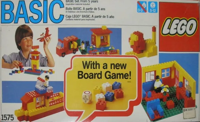 LEGO 1575-2 Basic Set with Board Game