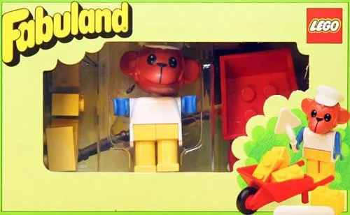 LEGO 3714-1 Bricklayer Oscar Orangutan