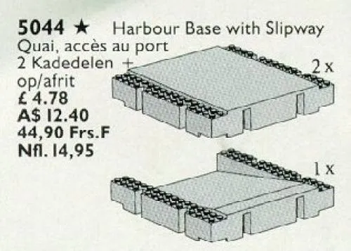 LEGO 5044-1 Plateau, Approach for Harbour