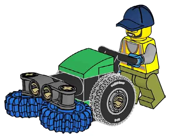 LEGO L0002223-1 Street sweeper