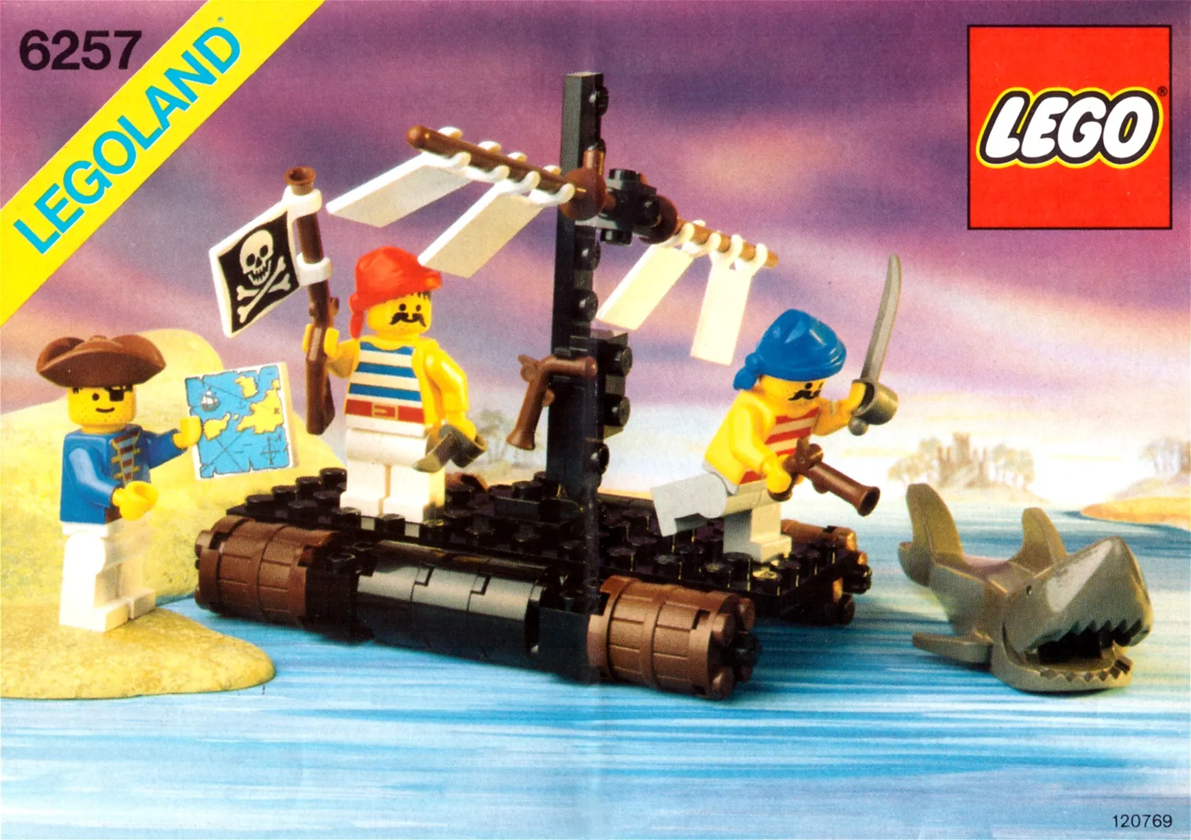 LEGO 6257-1 Castaway's Raft