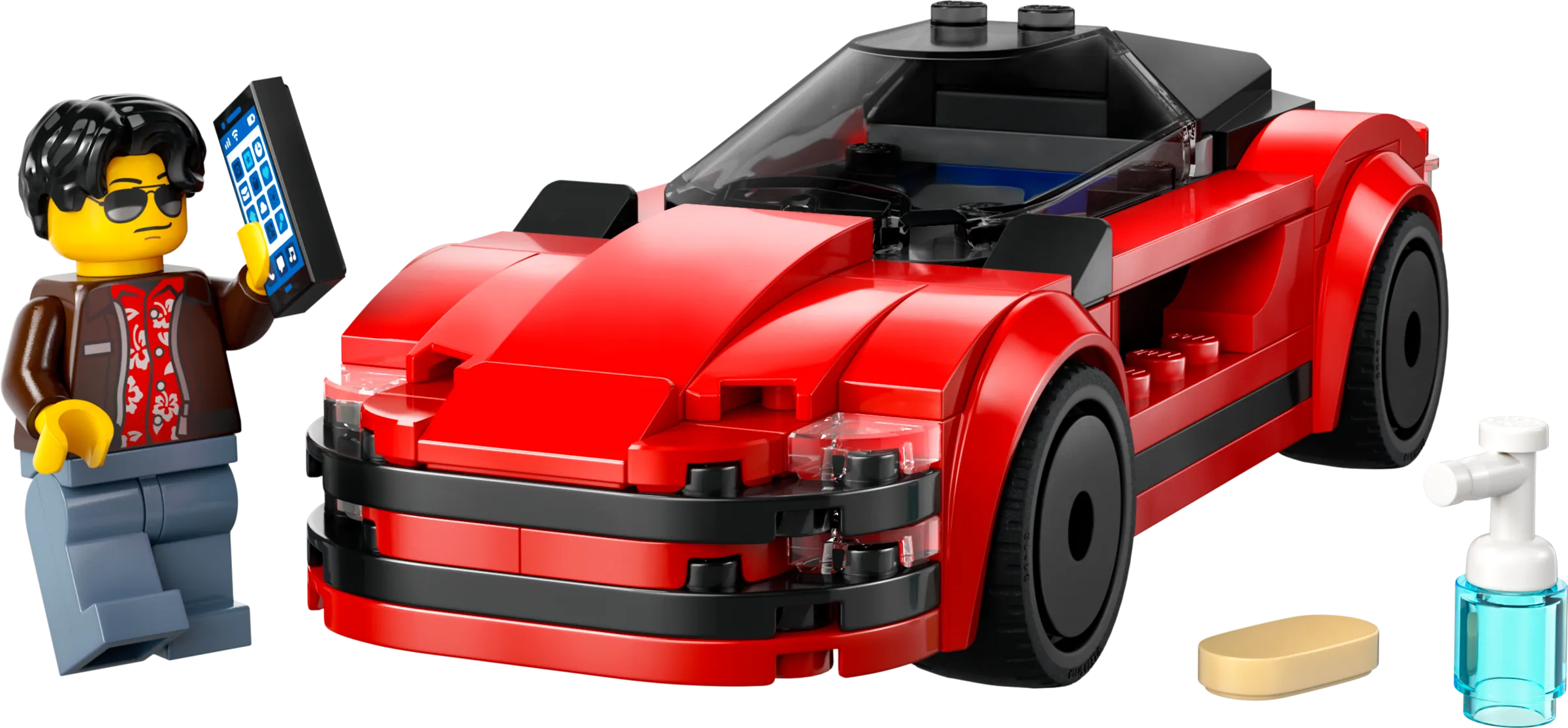 LEGO 60448-1 Red Sports Car