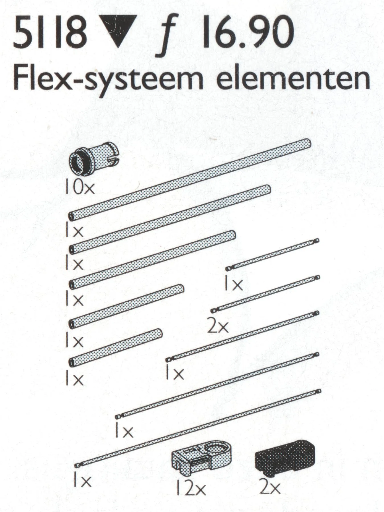LEGO 5118-1 TECHNIC Cables