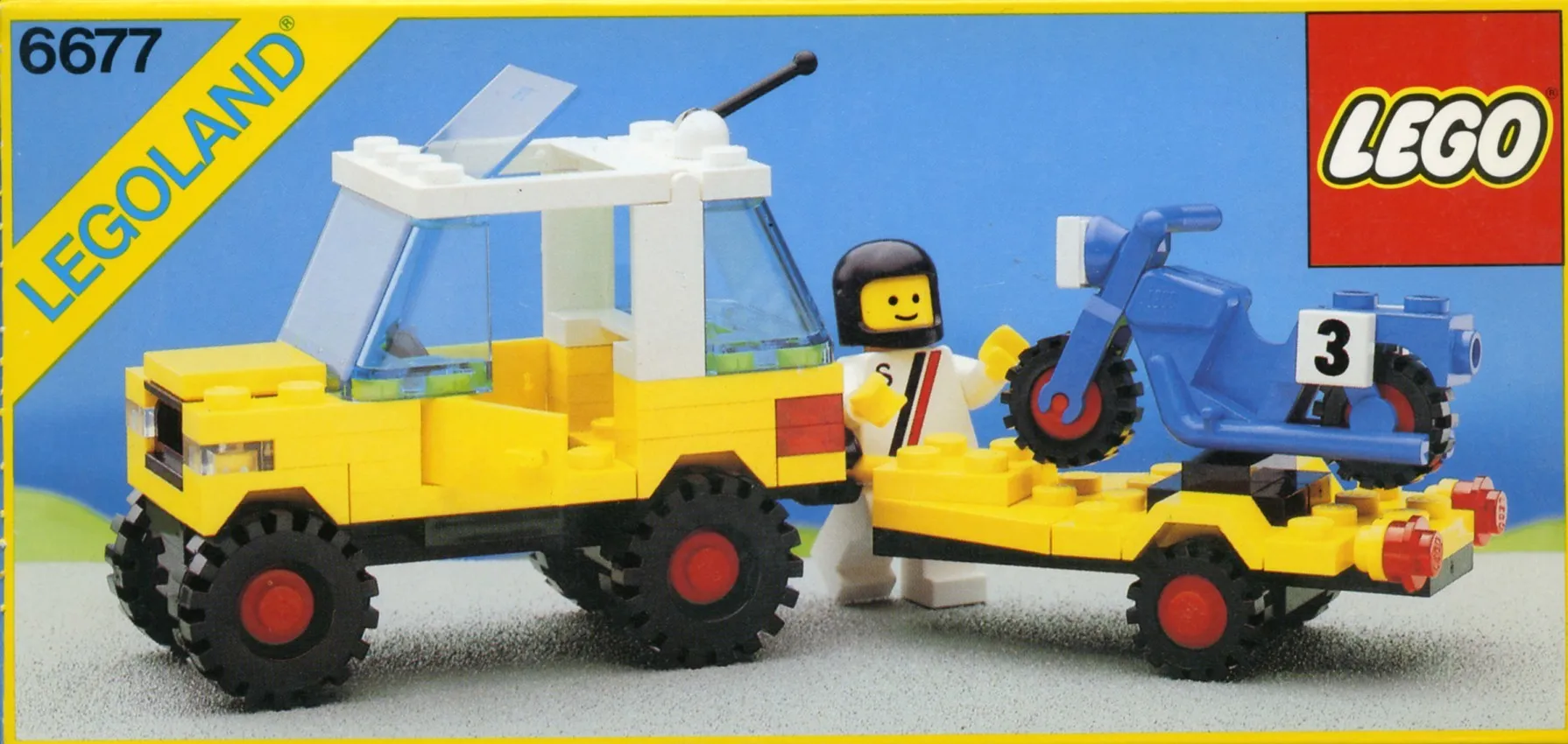 LEGO 6677-1 Motocross Racing