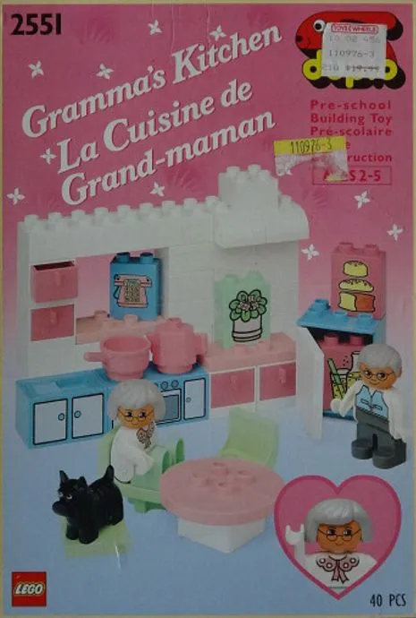 LEGO 2551-1 Grandma's Kitchen