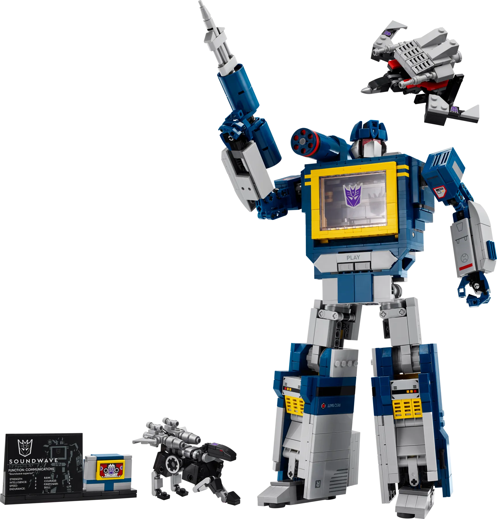 LEGO 10358-1 Transformers: Soundwave