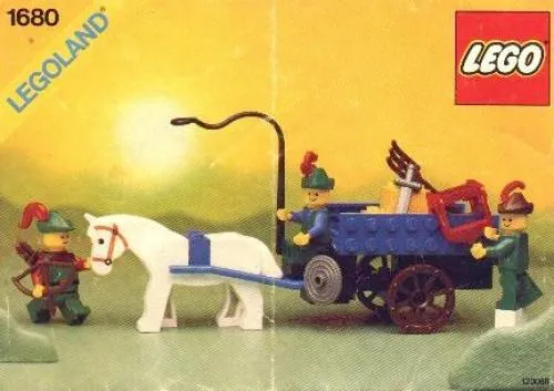 LEGO 1680-1 Hay Cart with Smugglers