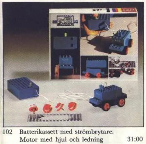 LEGO 102-1 4.5V Motor Set