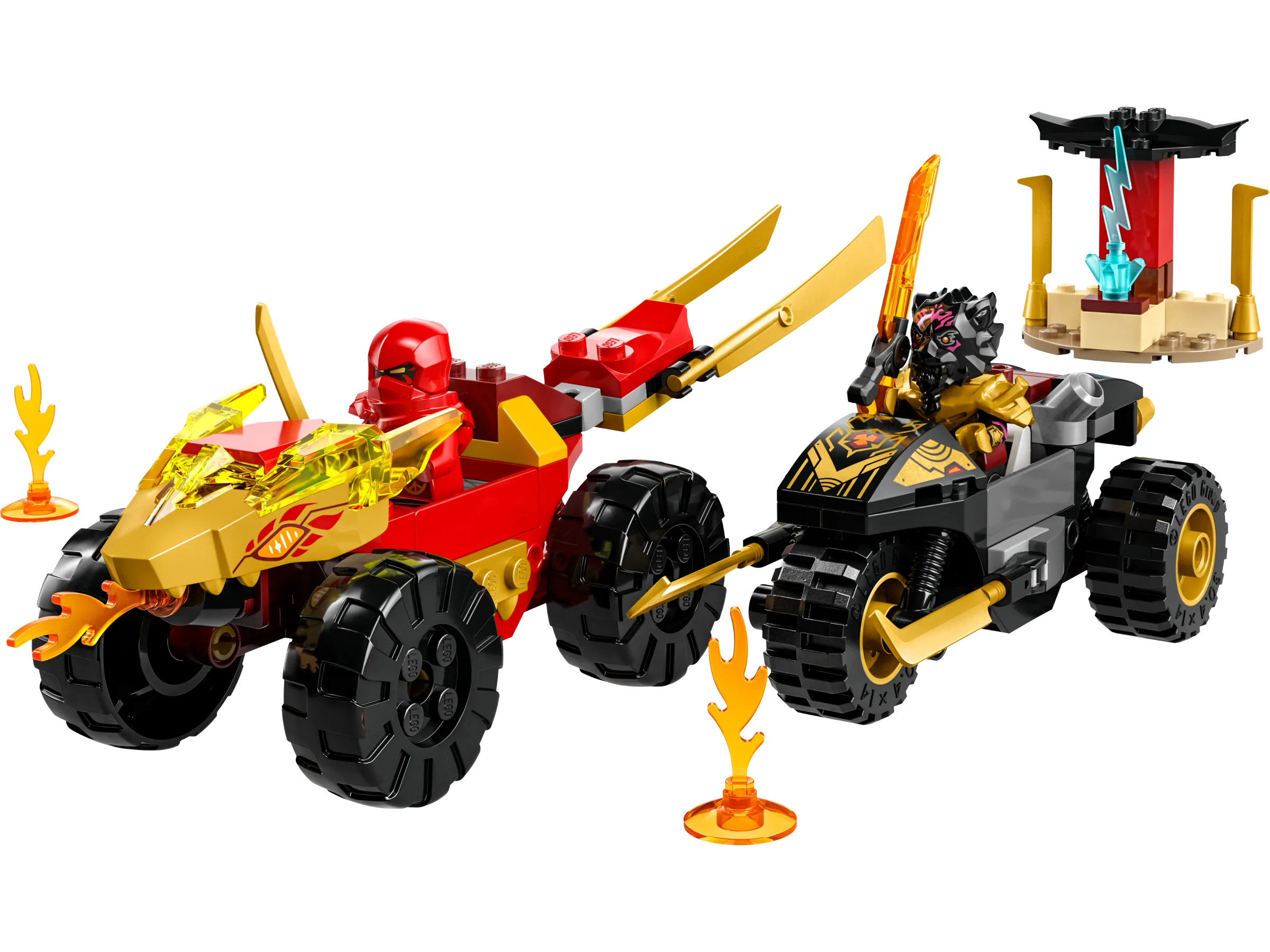LEGO 71789-1 Kai and Ras's Car and Bike Battle