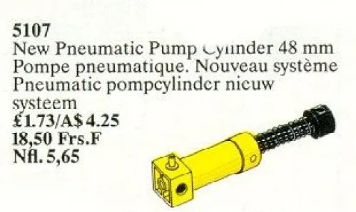 LEGO 5107-1 Pneumatic Pump 2 Cylinder