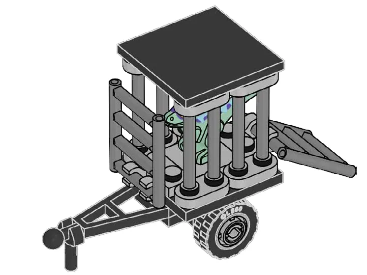 LEGO 122502-1 Baby Raptor with Transport Cage