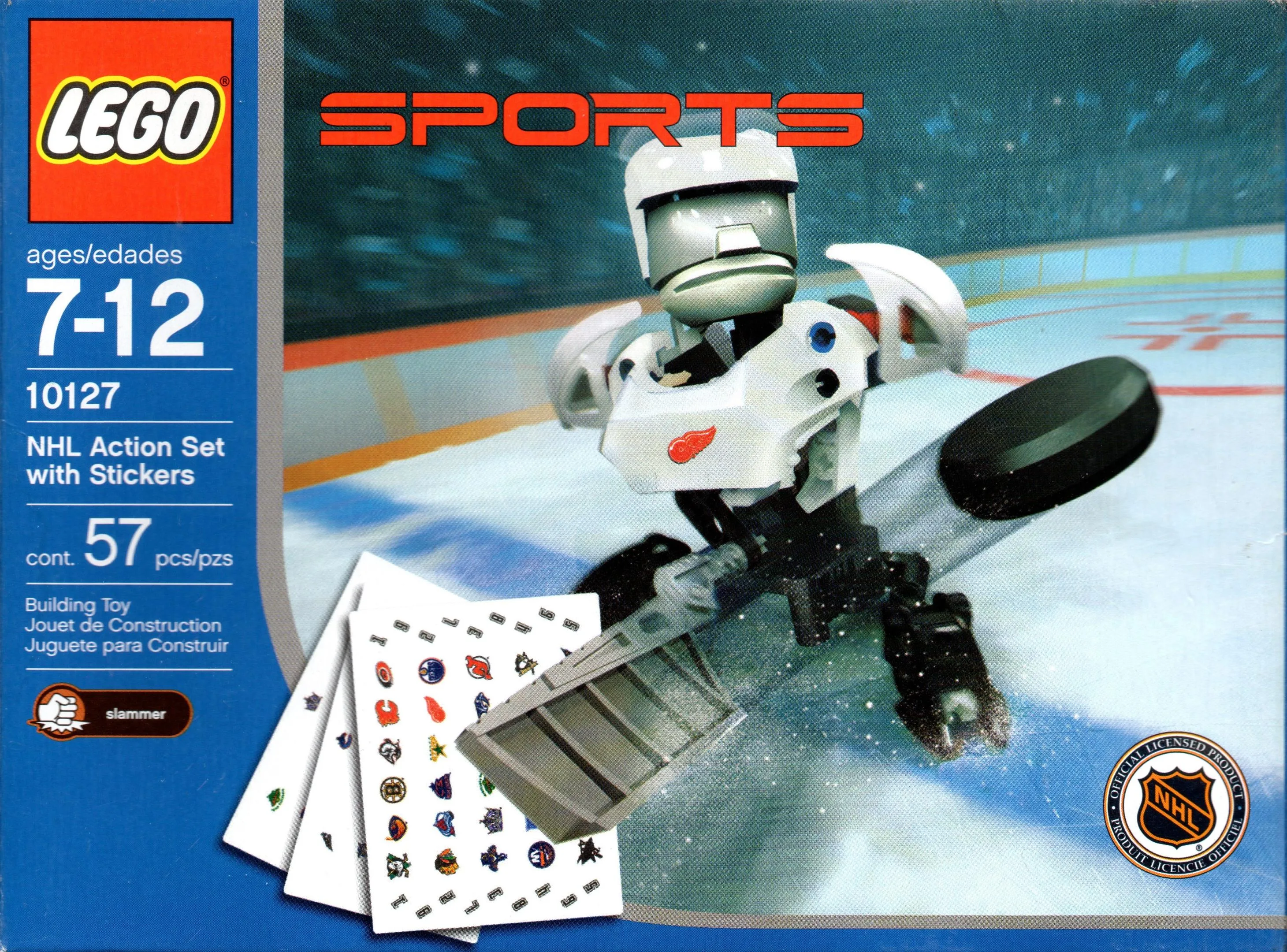 LEGO 10127-1 NHL Action Set with Stickers