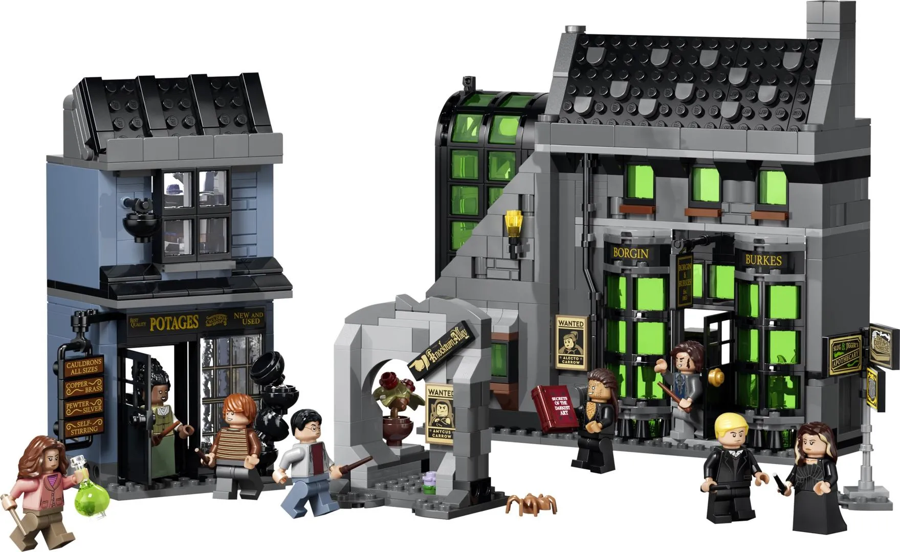 LEGO 76471-1 Knockturn Alley Wizarding Shops