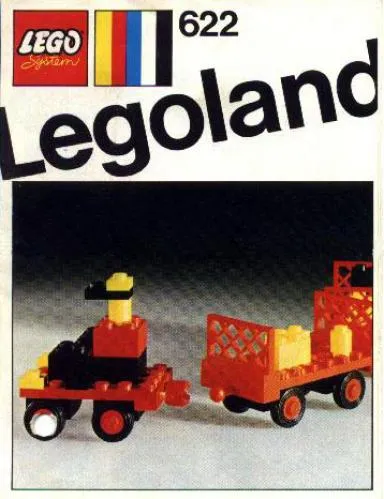 LEGO 622-2 Baggage Carts
