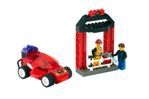 LEGO 4621-1 Jack Stone Red Flash Station