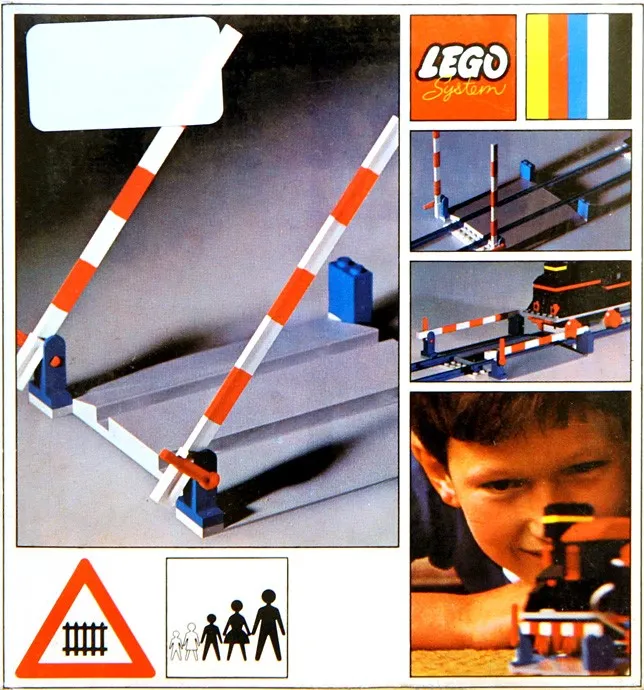 LEGO 158-1 Railroad Crossing Gate