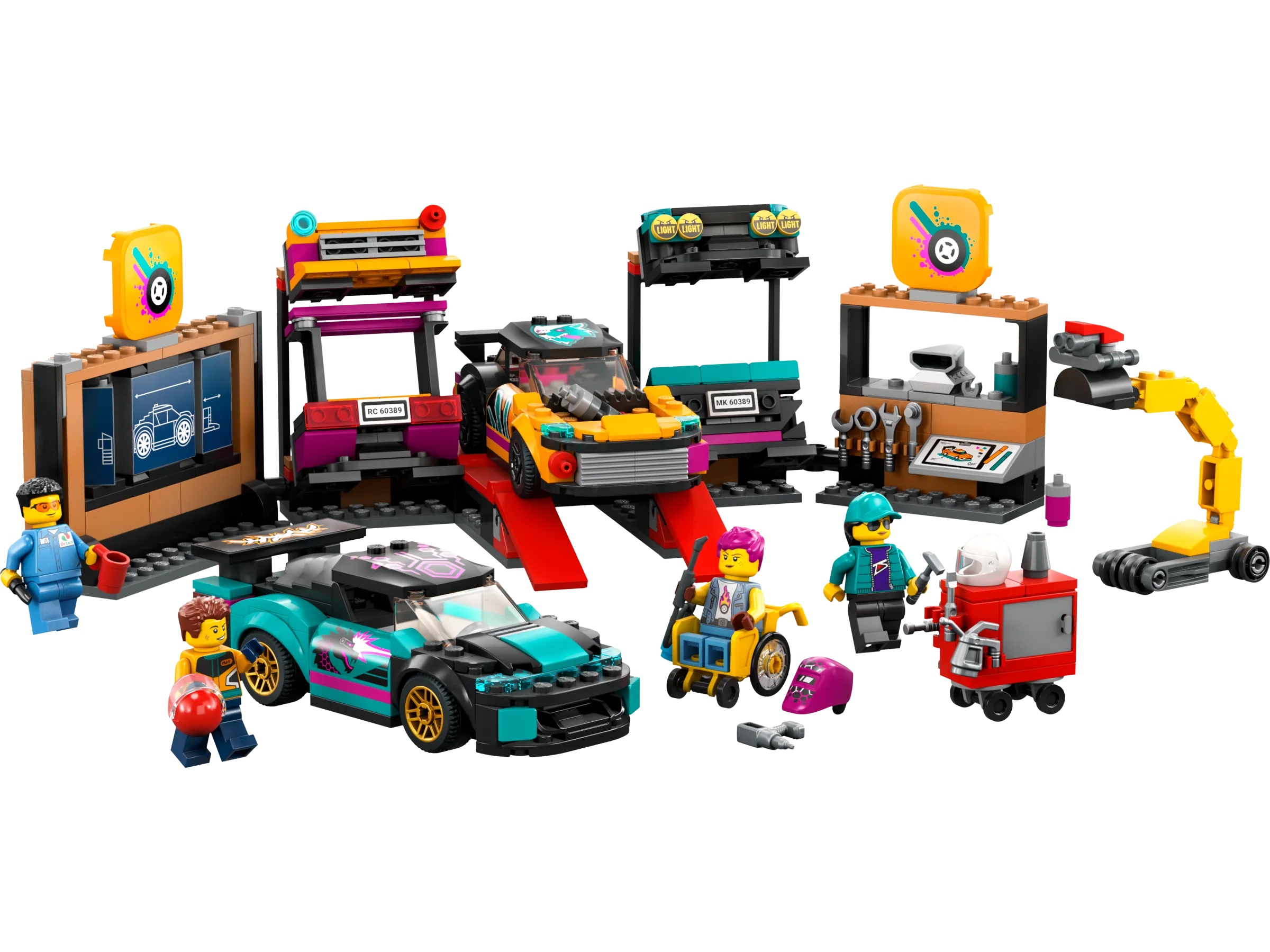 LEGO 60389-1 Custom Car Garage