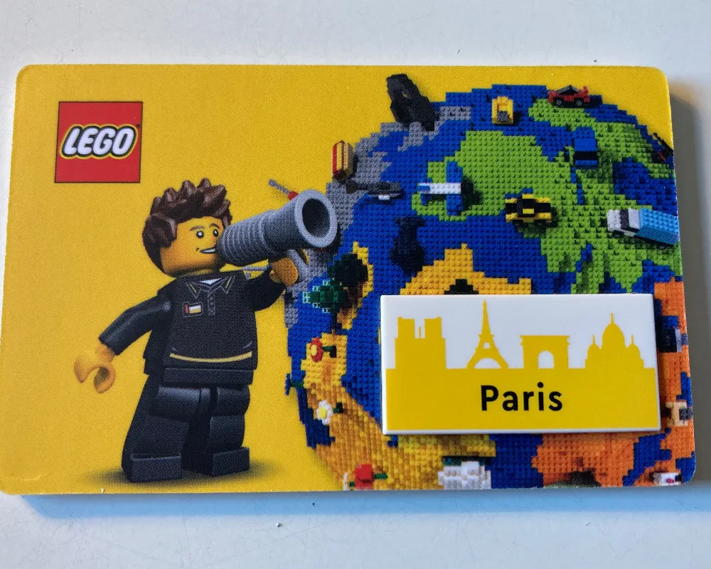 LEGO 6424718-1 Paris Tile