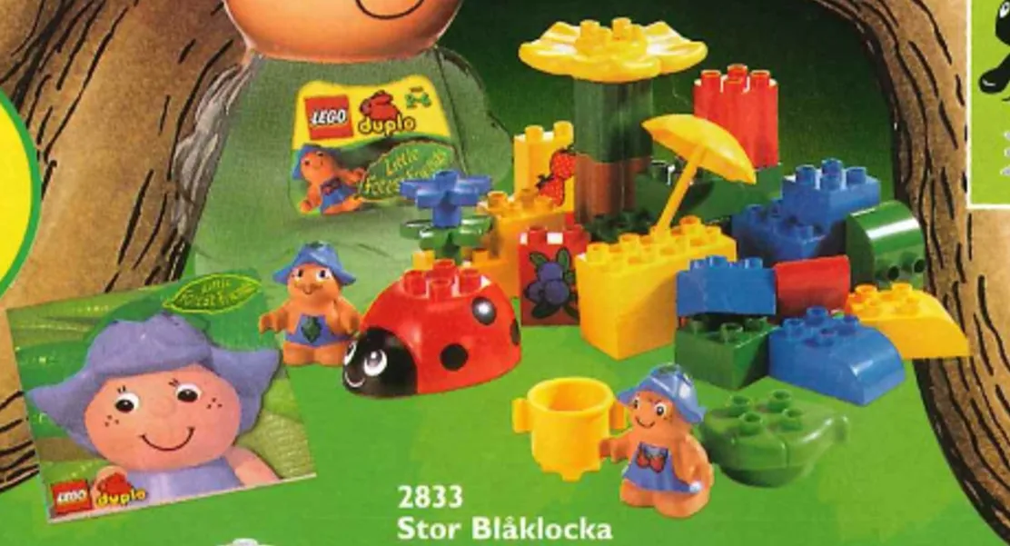 LEGO 2833-1 Lila, the Big Bluebell