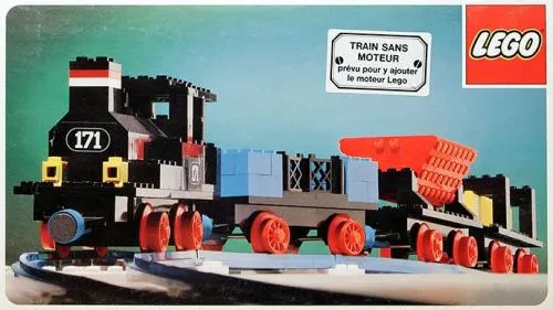 LEGO 171-1 Complete Train Set Without Motor