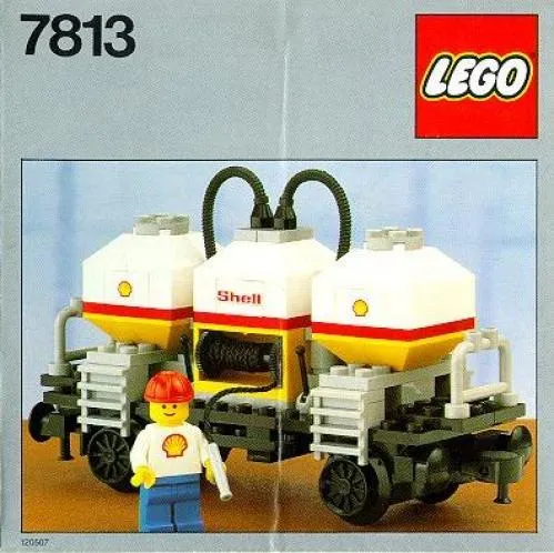 LEGO 7813-1 Shell Tanker Wagon