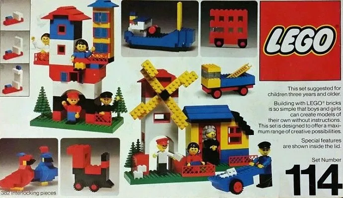 LEGO 114-1 Universal Building Set