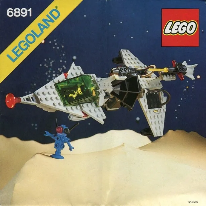 LEGO 6891-1 Gamma V Laser Craft