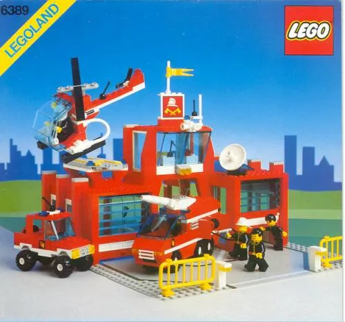 LEGO 6389-1 Fire Control Center