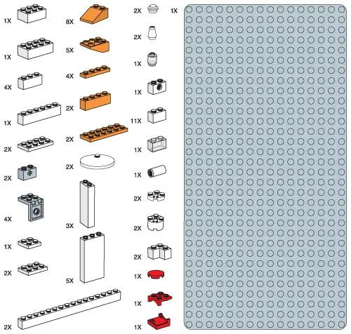 LEGO 970675-1 House Project Set