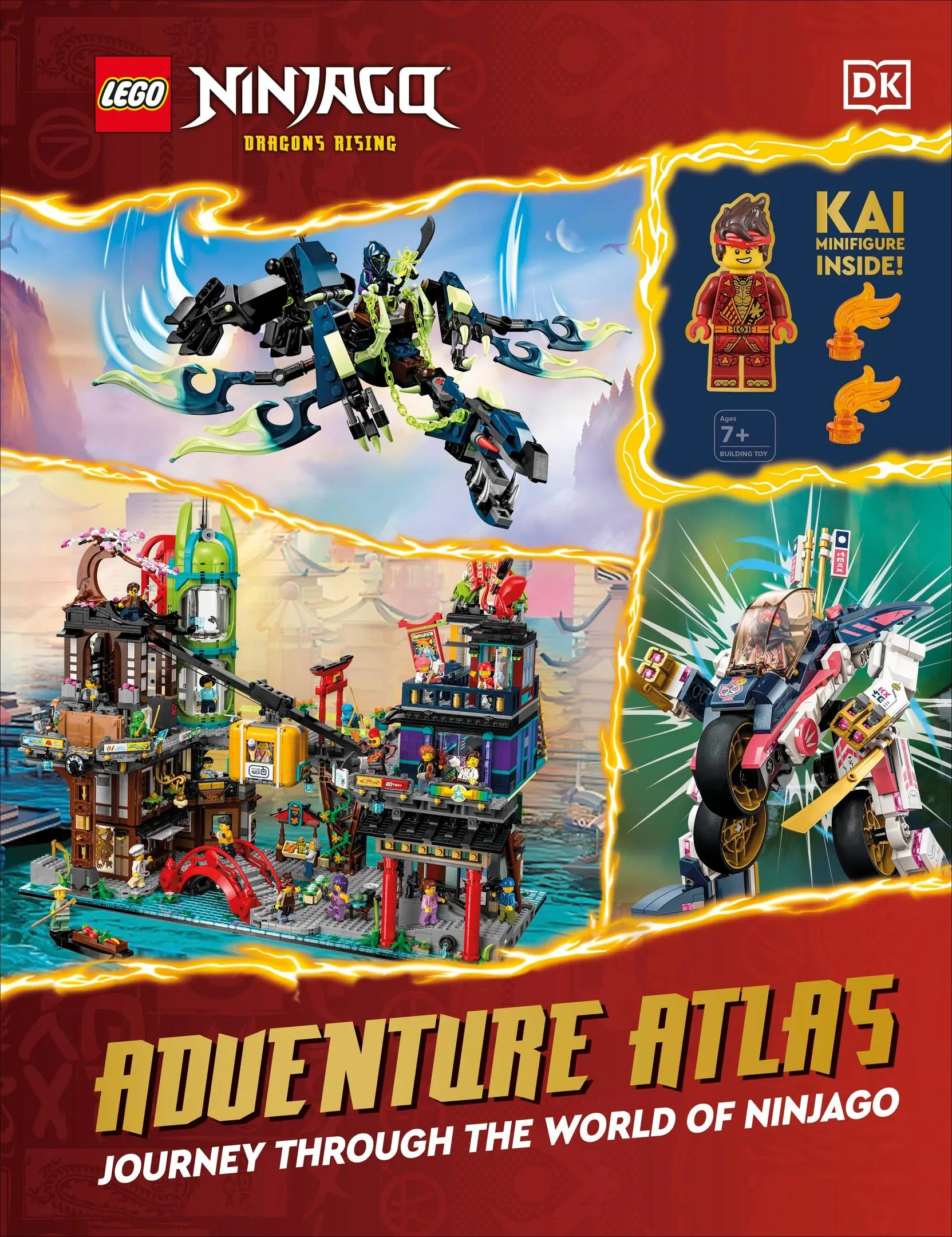LEGO 5009938-1 Ninjago: Dragons Rising: Adventure Atlas: Journey Through the World of Ninjago