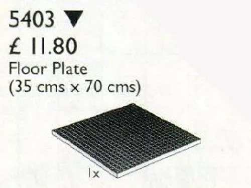 LEGO 5403-1 Floor Plate