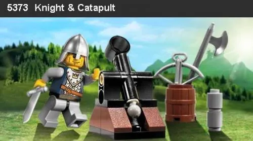 LEGO 5373-1 Knight & Catapult
