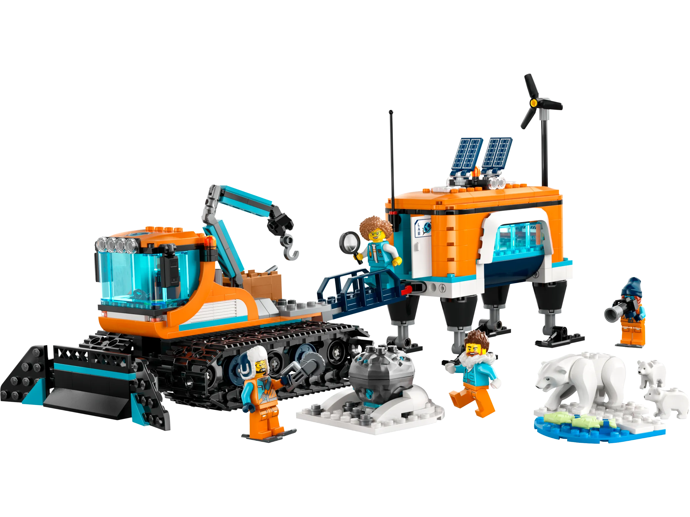 LEGO 60378-1 Arctic Explorer Truck and Mobile Lab