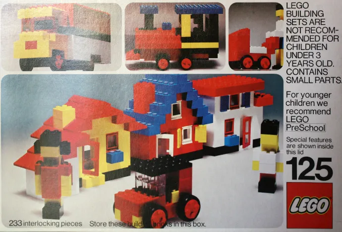 LEGO 125-2 Building Set