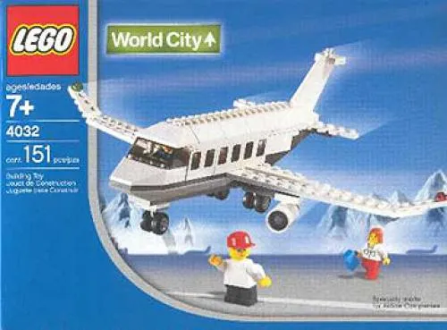 LEGO 4032-4 Passenger Plane - Iberia Version