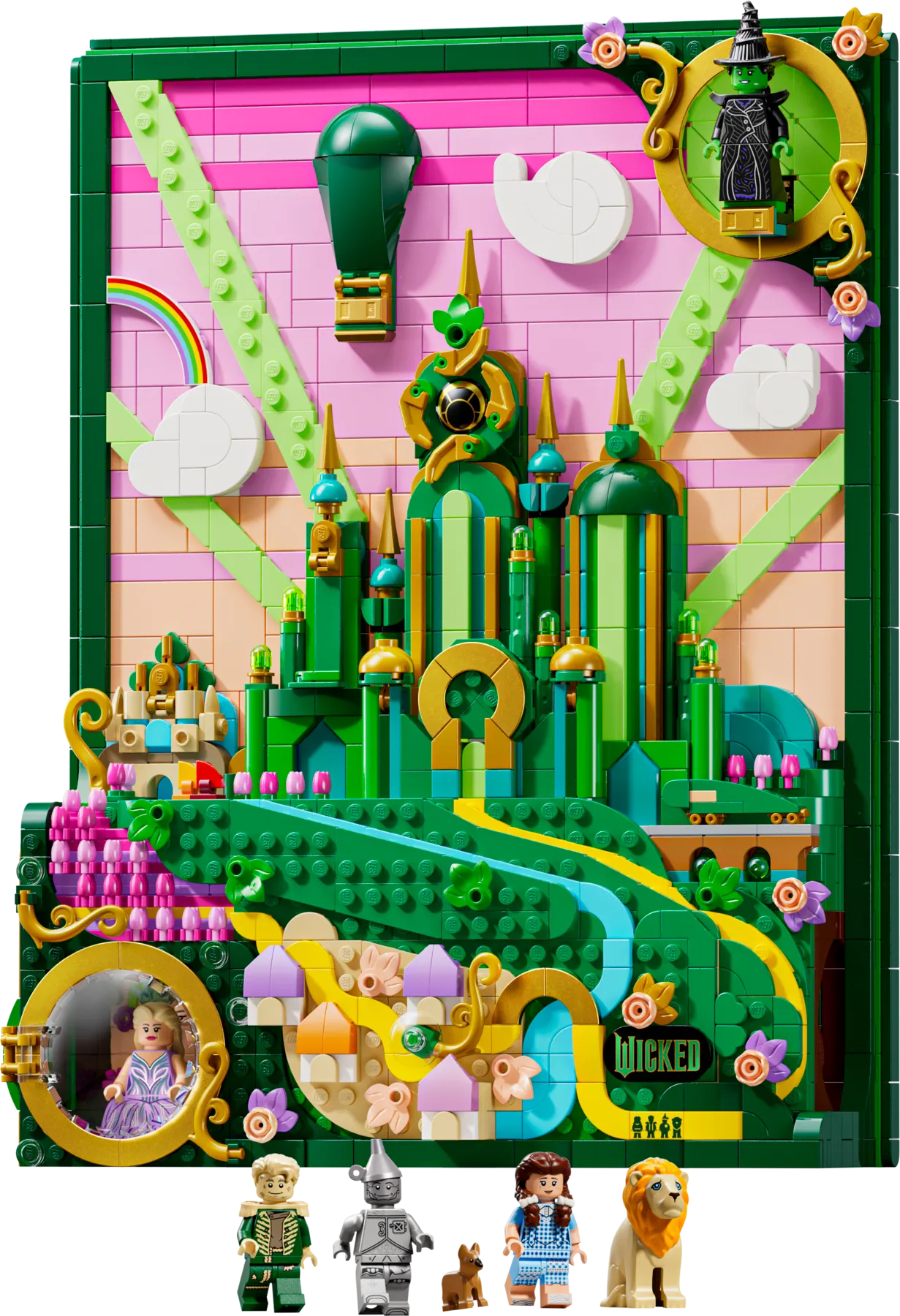 LEGO 75685-1 Emerald City Wall Art