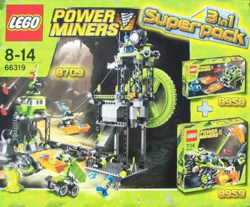 LEGO 66319-1 Power Miners 3 in 1 Superpack