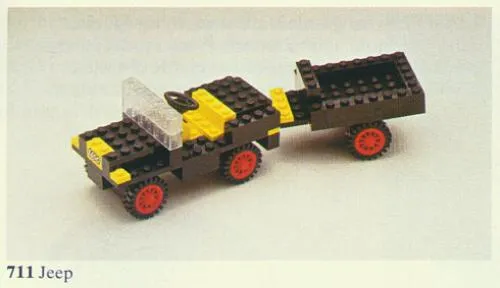 LEGO 711-1 Jeep CJ-5