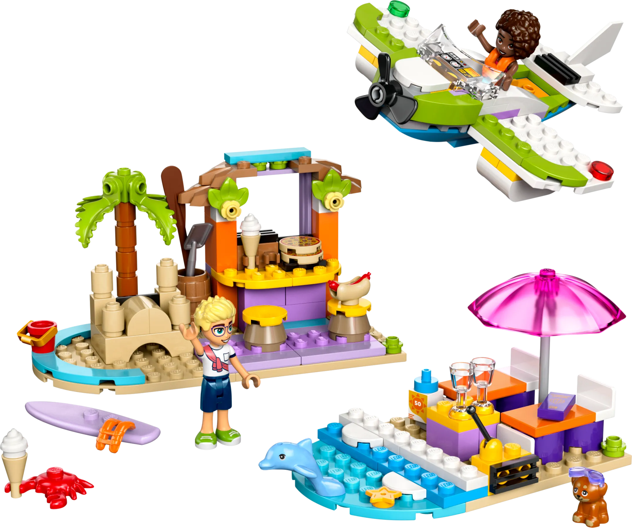 LEGO 42672-1 Creative Beach and Travel Suitcase