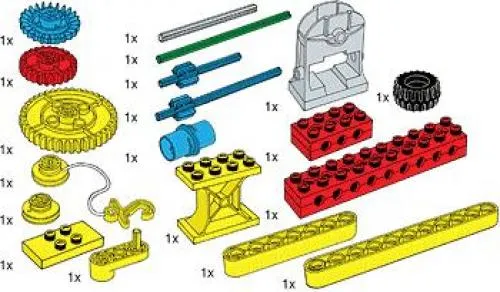 LEGO 970680-1 Special Elements for Early Simple Machines Set