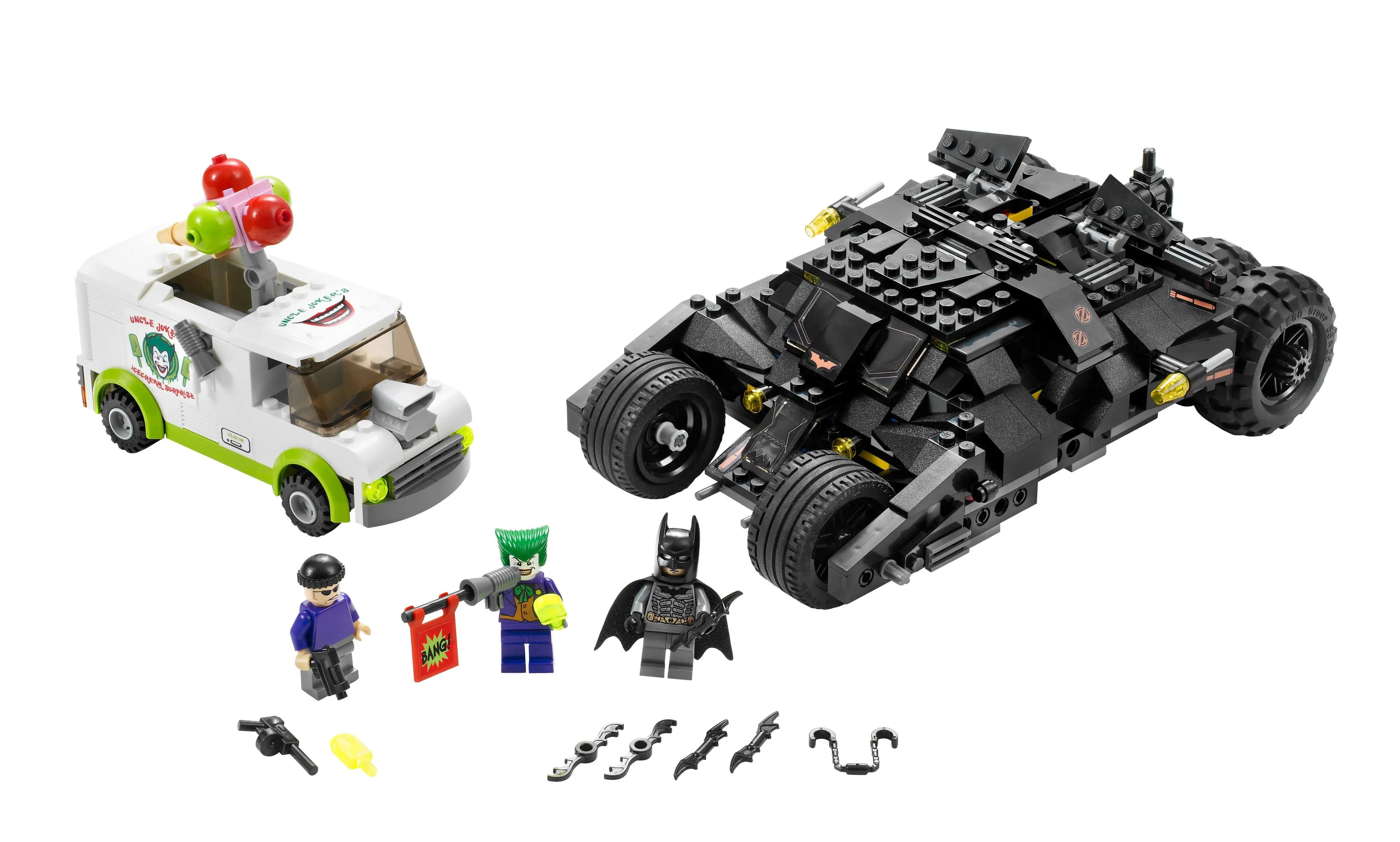 LEGO 7888-1 The Tumbler: Joker's Ice Cream Surprise