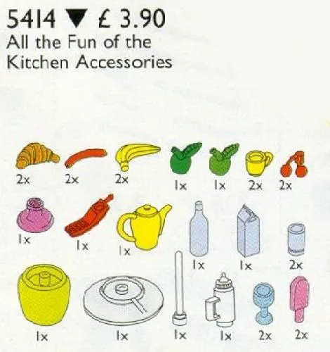 LEGO 5414-1 Kitchen Set