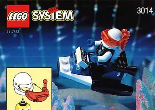LEGO 3014-1 Ice Planet Scooter
